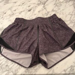 Lululemon running/workout shorts Size 4